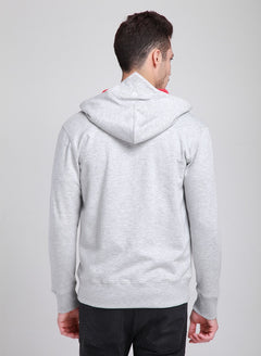 Sweat zippé à capuche Assassin’s Creed III – Blanc