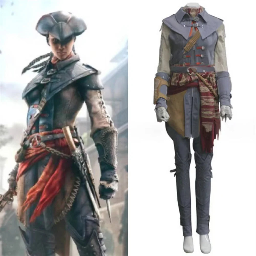Costume cosplay Aveline de Grandpré – haut et pantalon