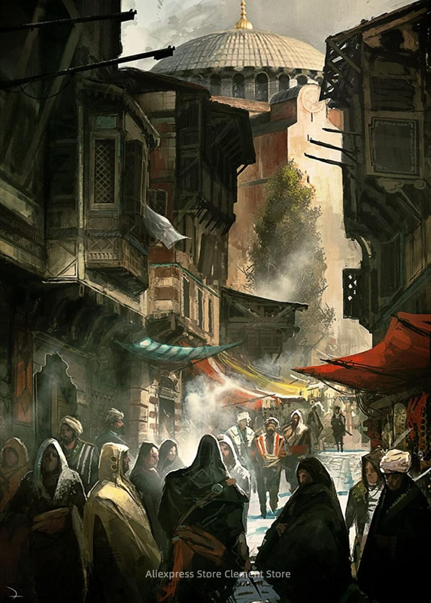 Toile décorative Assassin’s Creed – Plusieurs sagas et formats
