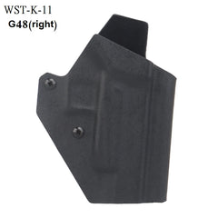 Holster rigide droitier à dégagement rapide – Références K-01 à K-14