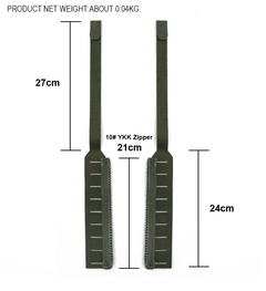 Adaptateur zippé MOLLE pour panneau arrière – KOLINLOV