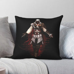 Taie d’oreiller Ezio Auditore – Polyester, lin ou velours