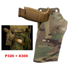 Holster tactique pour SIG Sauer P320 avec lampe type X300