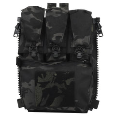 Panneau arrière zippé pour plate carrier FCPC – poche utilitaire