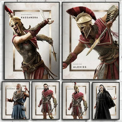 Poster toile Assassin’s Creed Odyssey – Sans cadre