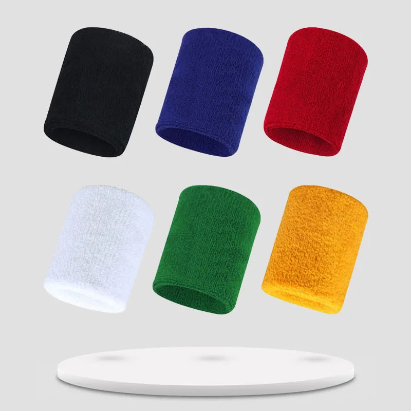 Poignets éponge élastiques absorbants – plusieurs coloris
