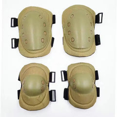 Genouillères et coudières Airsoft en EVA et TPU – Types A à H