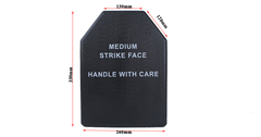 Plaque factice non balistique taille M pour gilet tactique