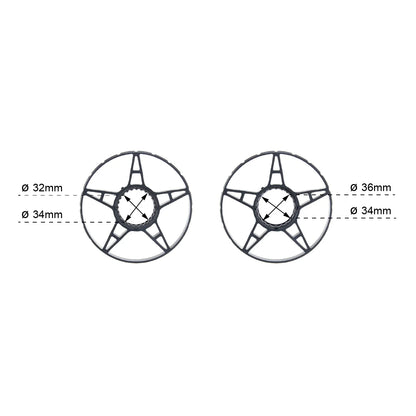 Roue latérale de 100mm en alliage d'aluminium, pour les Minotaur / Veyron / Taurus / Sentinel - Vector Optics