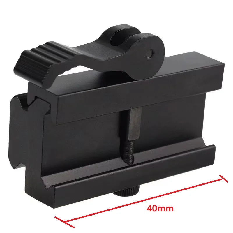 Adaptateur QD pour rail Picatinny 20 mm – 3 ou 5 fentes