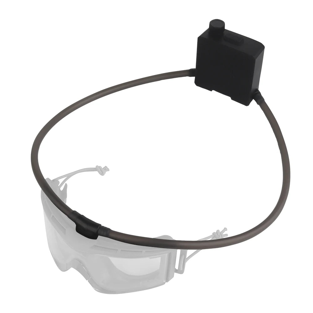 Kit anti-buée à ventilateur pour lunettes et masque Airsoft