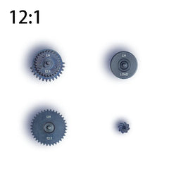 Engrenages CNC acier gearbox V2 AEG – 12:1