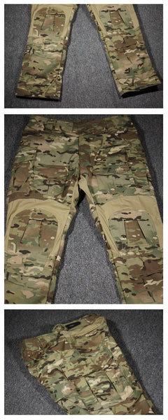 Tenue tactique camouflage – chemise et pantalon selon variante