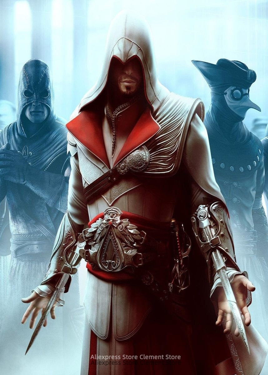 Toile décorative Assassin’s Creed – Plusieurs sagas et formats