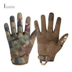 Gants tactiques à renforts en caoutchouc – S à XL