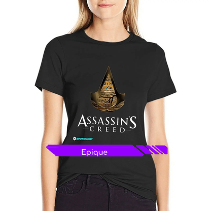 T-Shirt Logo Assassin's Creed Origine pour Femme