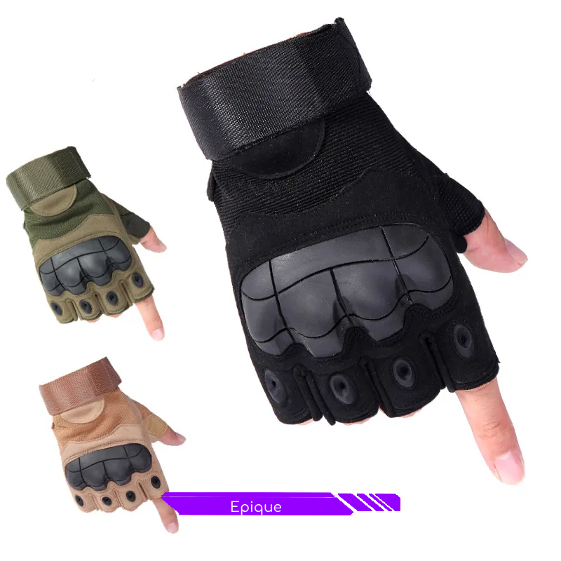 Gants demi-doigts Coqué