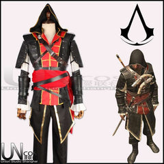 Costume Edward Kenway Version Noir et rouge Assassin's Creed IV Black flag