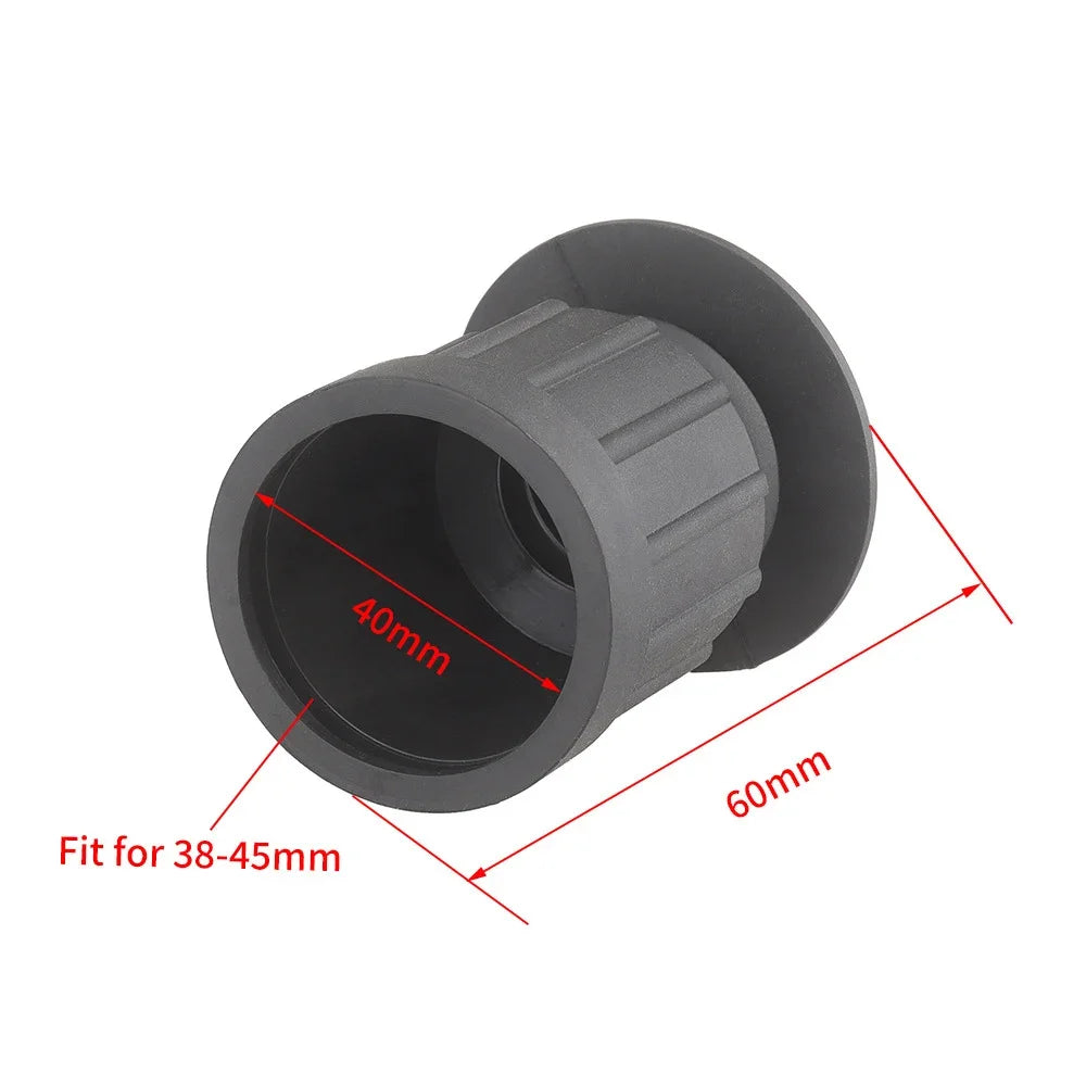 Protection oculaire en caoutchouc pour lunette Airsoft 38–44 mm