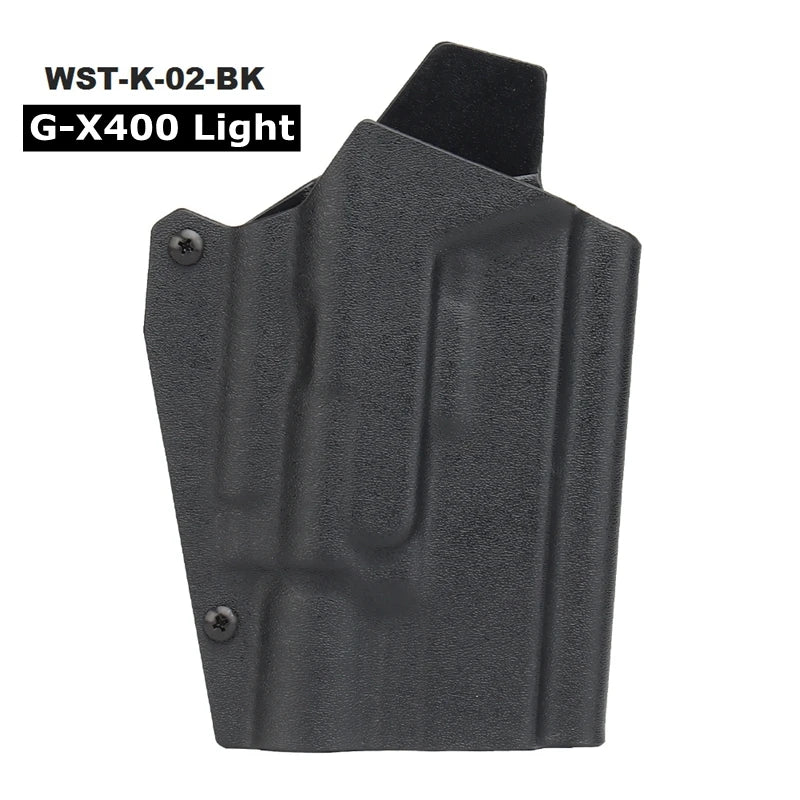 Holster rigide droitier à dégagement rapide – Références K-01 à K-14