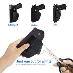 Holster universel ambidextre avec clip de ceinture