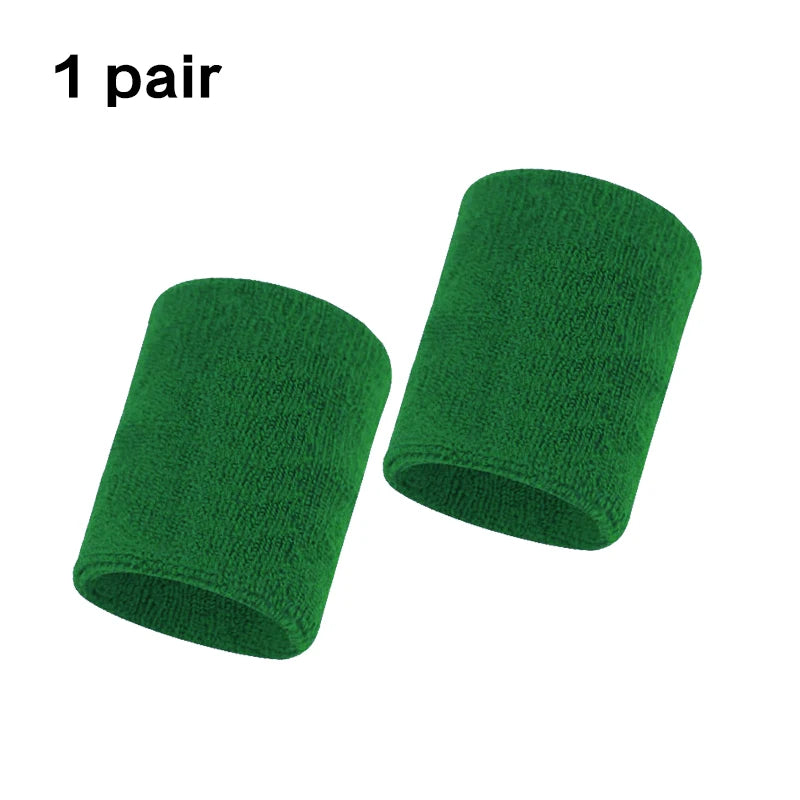 Poignets éponge élastiques absorbants – plusieurs coloris