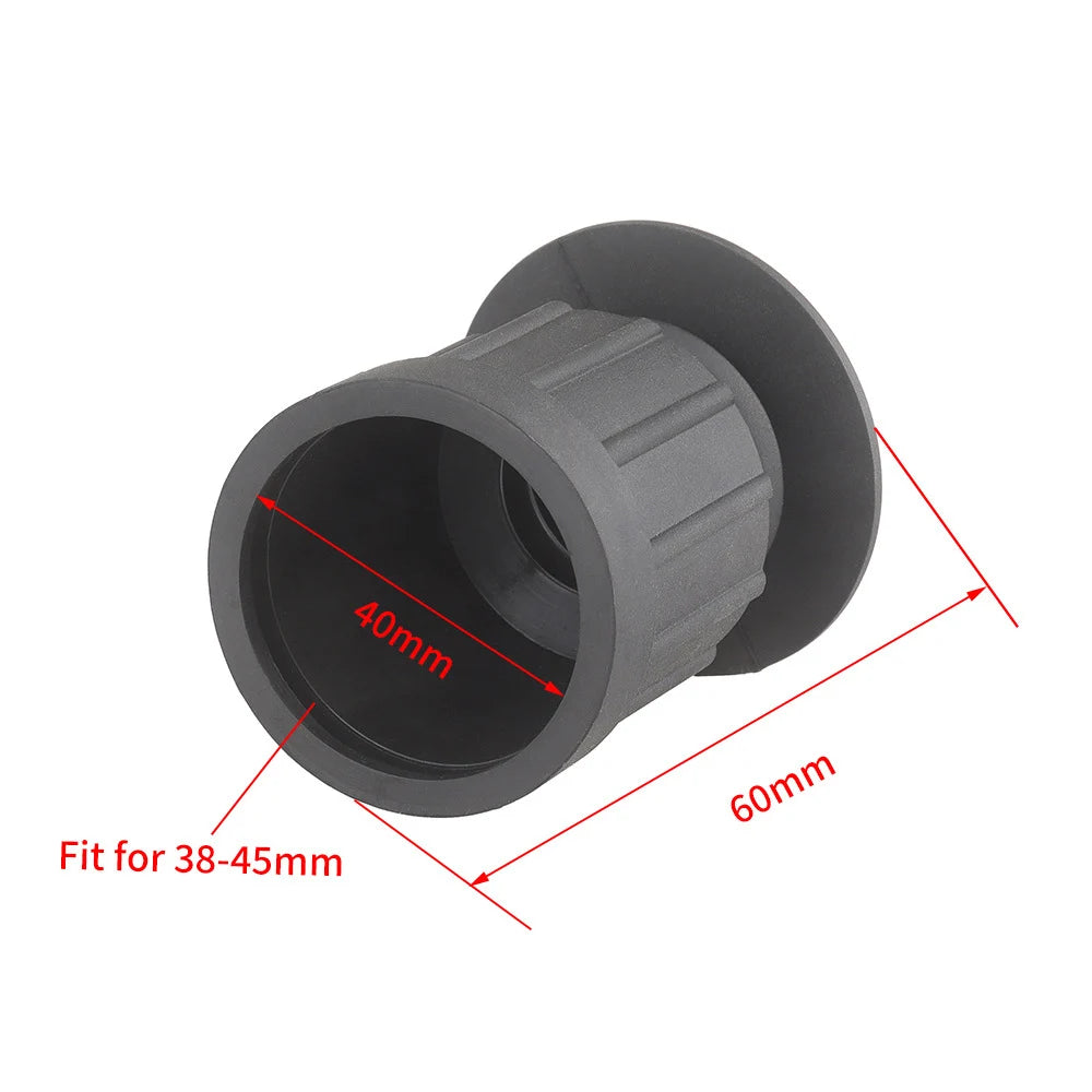 Protection oculaire en caoutchouc pour lunette Airsoft 38–44 mm
