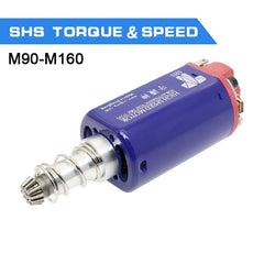 Moteur AEG axe long SHS – Speed & Torque