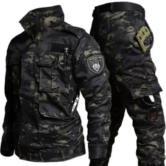 Ensemble tactique WOLF ENEMY – Camo noir