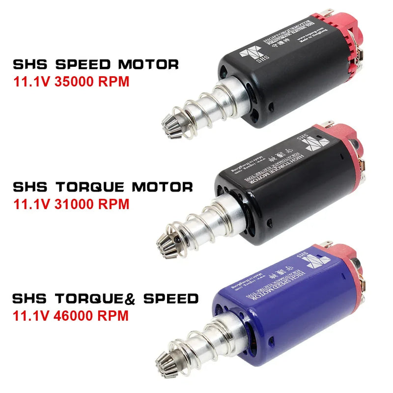 Moteur AEG axe long High Speed High Torque SHS