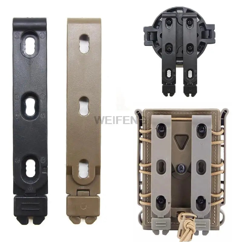 Clips MOLLE-LOK pour pochettes et accessoires – lot de 2
