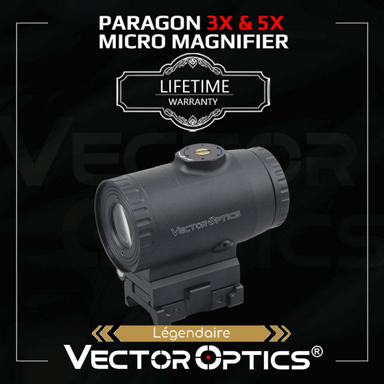 Micro-magnificateur Vector Optics Paragon 3×18 ou 5×30