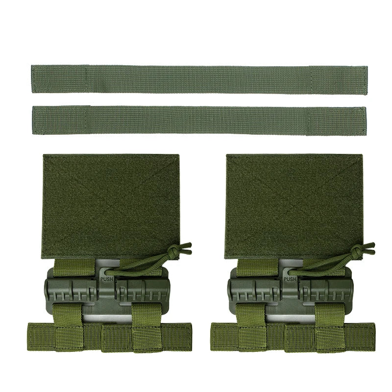 Kit boucles à dégagement rapide pour gilet tactique Airsoft