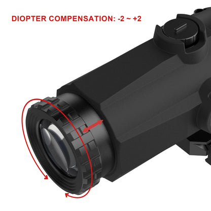 Magnifier Vector Optics-Maverick-III 3x22compatible avec viseur point rouge