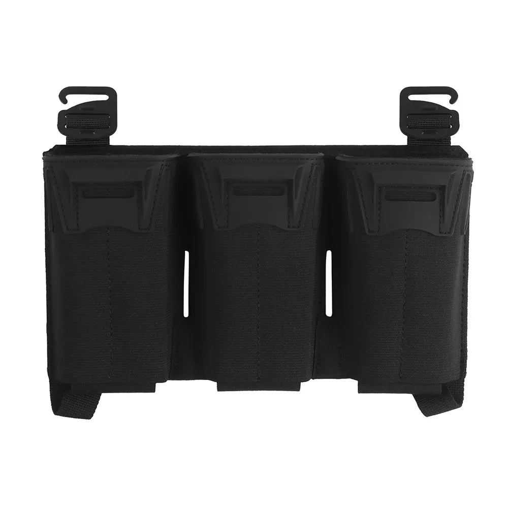 Triple porte-chargeur MOLLE – Noir
