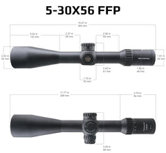 Lunette Continental FFP 34 mm SCFF-40 / 41 / 43 – Vector Optics