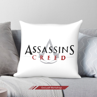 Taie d'oreiller Assassin's Creed en Polyester, lin ou velours