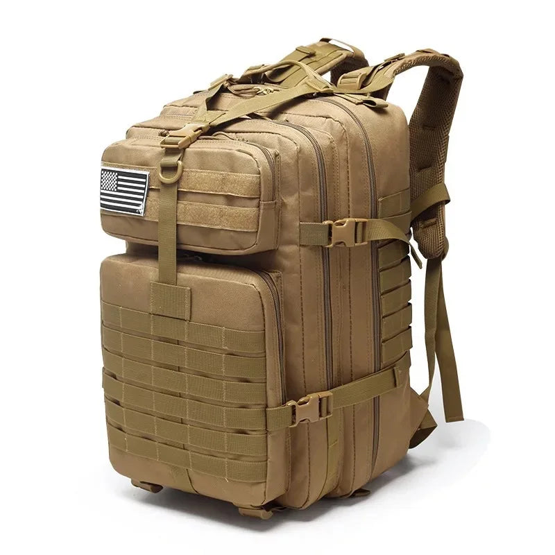 Sac à dos tactique nylon 30 / 50 L – plusieurs coloris