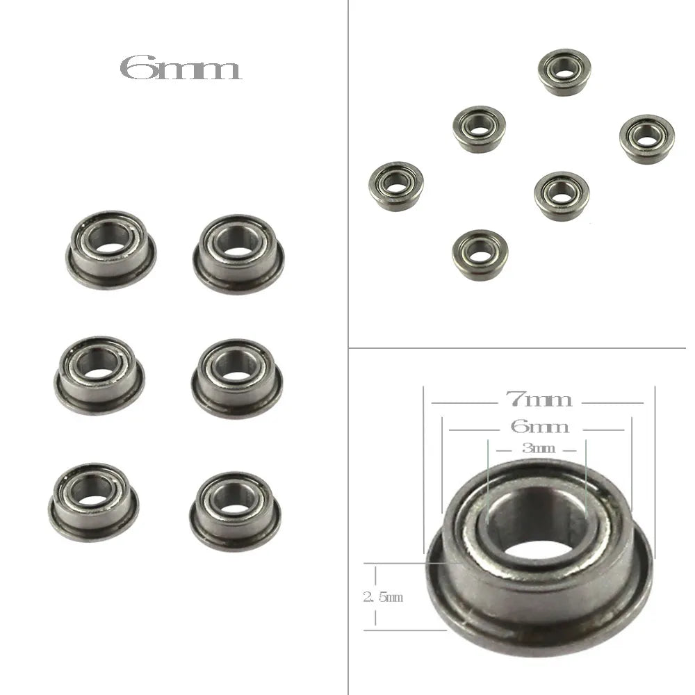 Lot de 6 roulements SHS pour Gearbox AEG – 6 à 9 mm