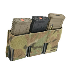 Porte-chargeurs triple 5,56 MOLLE avec inserts – KTS