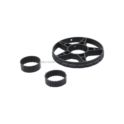 Roue latérale de 100mm en alliage d'aluminium, pour les Minotaur / Veyron / Taurus / Sentinel - Vector Optics