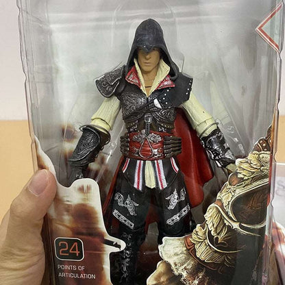 Assassin workshopAssassin workshopFigurine articuler d'Altair, Ezio, Connor ,Haytham et Edward, PVC, 15c