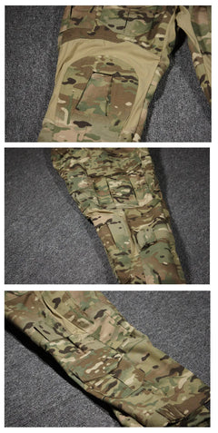 Tenue tactique camouflage – chemise et pantalon selon variante