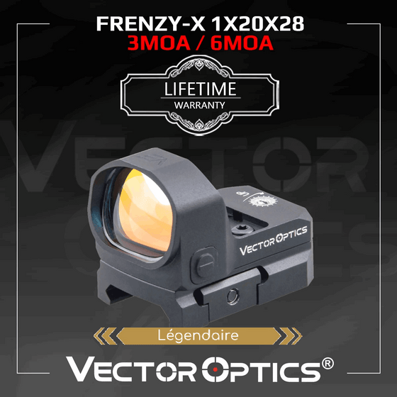 Viseur point rouge Frenzy-X 1×20×28 SCRD-35 ou SCRD-40 Vector Optics – visuel 6