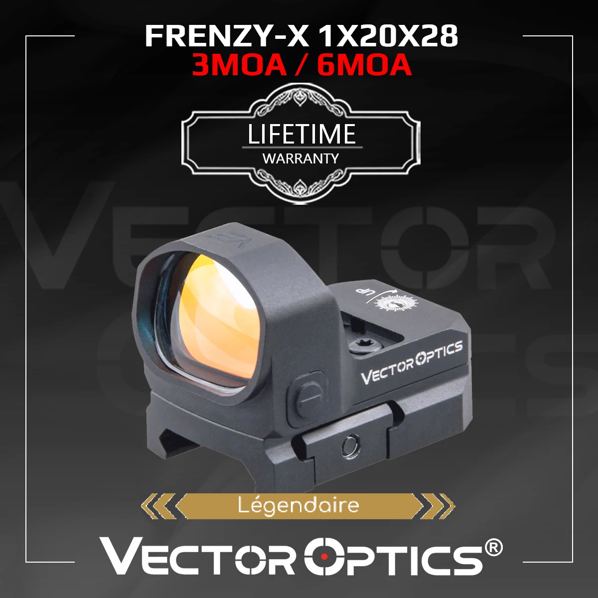 Red Dot Frenzy-X 1x20x28 - 3/6MOA  - Vector Optics