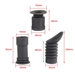 Protection oculaire en caoutchouc pour lunette Airsoft 38–44 mm
