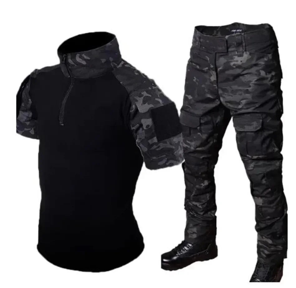Tenue tactique camouflage noir – AUKUPKEE