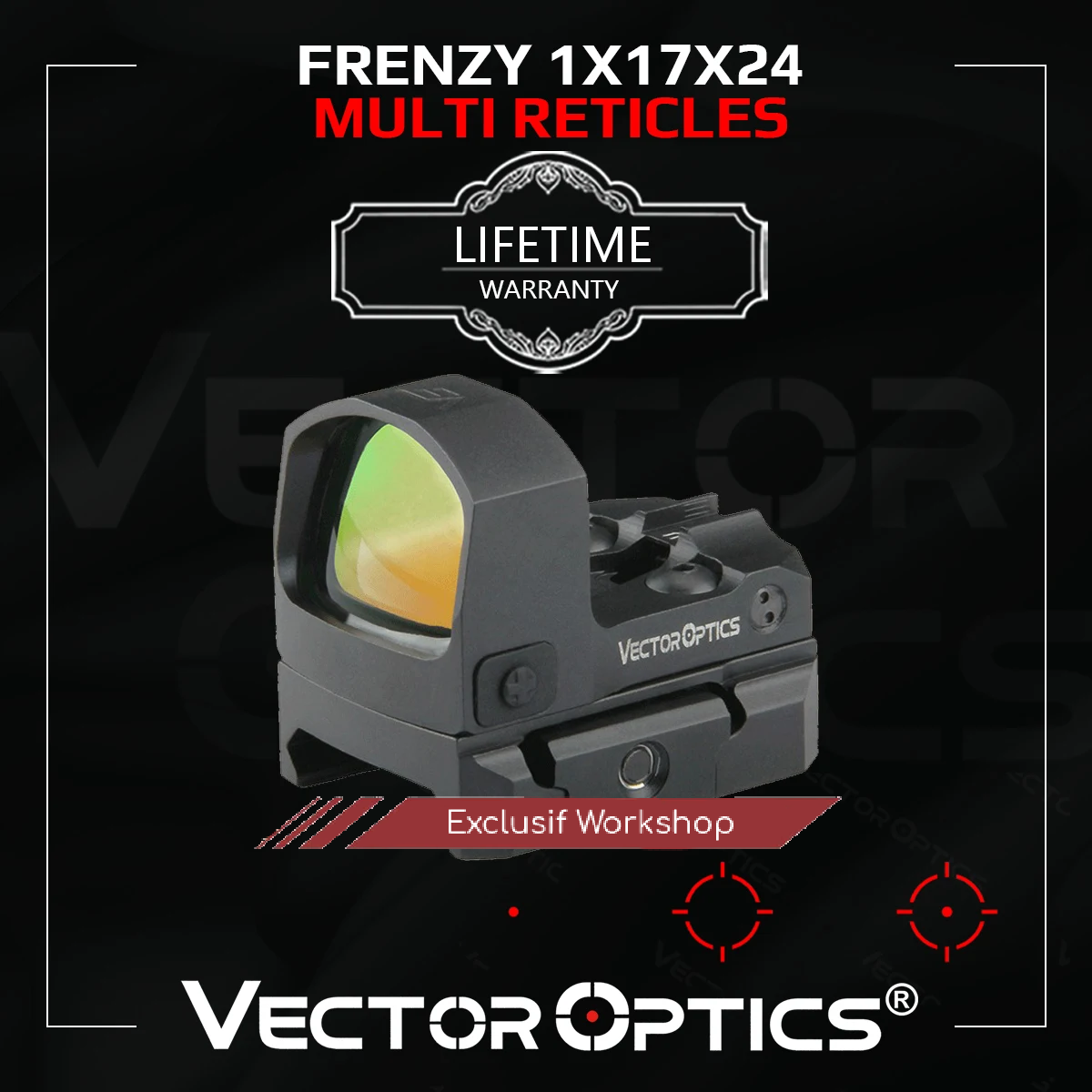 Frenzy-S 1x17x24 MOS - Vector Optics