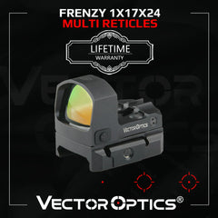 Viseur point rouge Frenzy-S 1×17×24 MOS – Vector Optics SCRD-M43