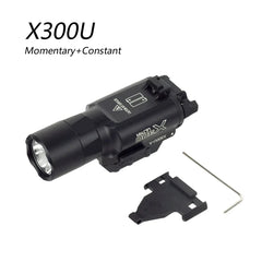 Holster Airsoft type Glock 17 / 19 pour lampe X300 / X300U – plateforme QLS
